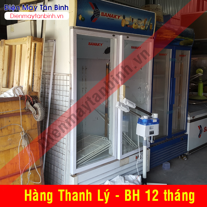Tủ mát cũ 2 cánh 1000 lít Sanaky (85%)