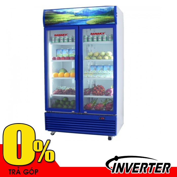 Tủ mát 1000L 2 cửa Sanaky VH-1009HP3 (inverter - tiết kiệm điện 50%)