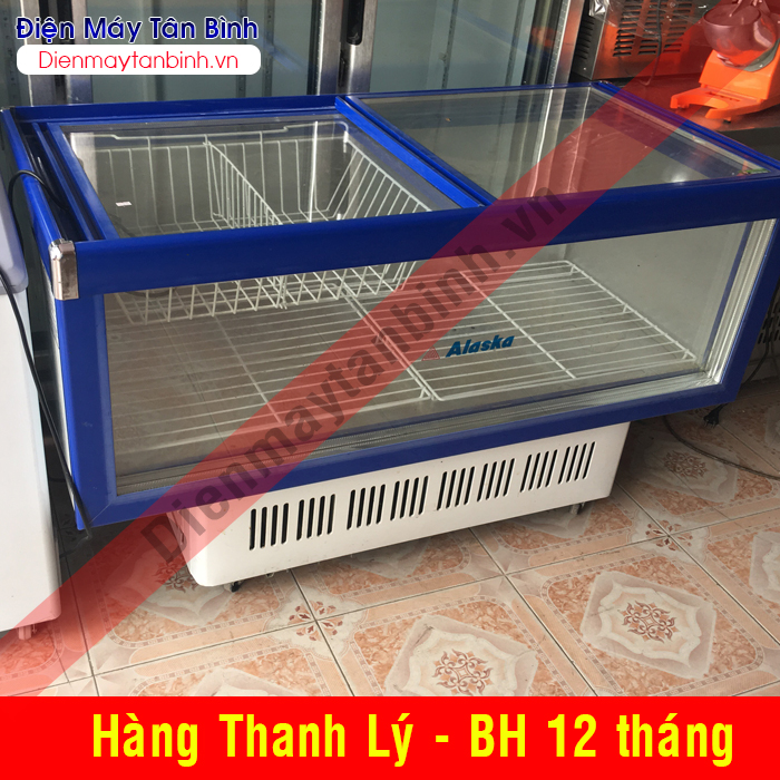 Thanh lý tủ mát trưng bày chả lụa, thịt bò hiệu Alaska