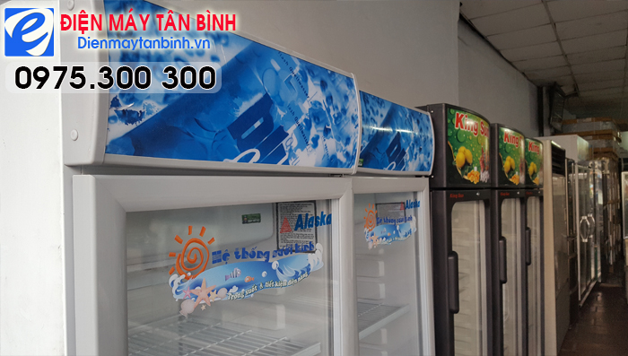 Tủ m&aacute;t cũ Alaska 350 l&iacute;t c&ograve;n đẹp cần thanh l&yacute;