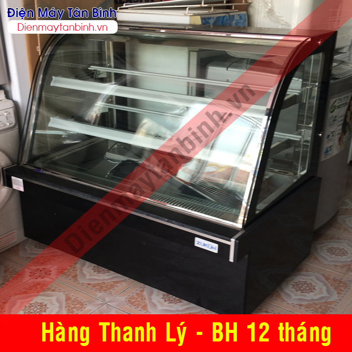 Quầy mát bánh sinh nhật cũ Zukun 1,2m