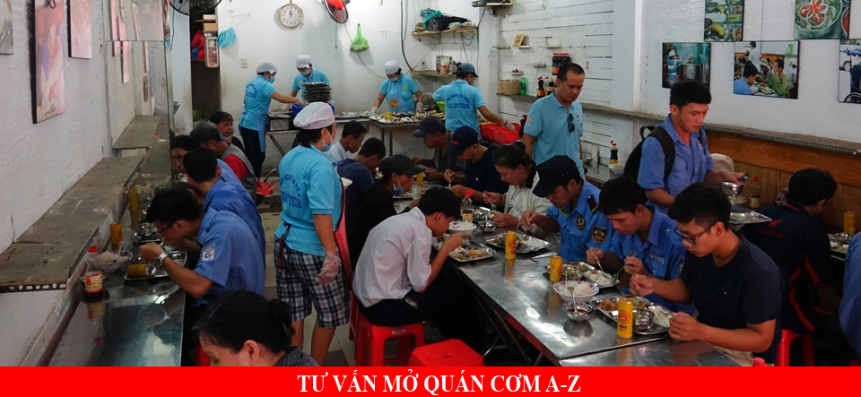 tư vấn mở qu&aacute;n cơm A-Z