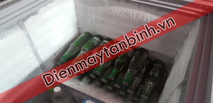 ướp bia tuyết bằng tủ đ&ocirc;ng